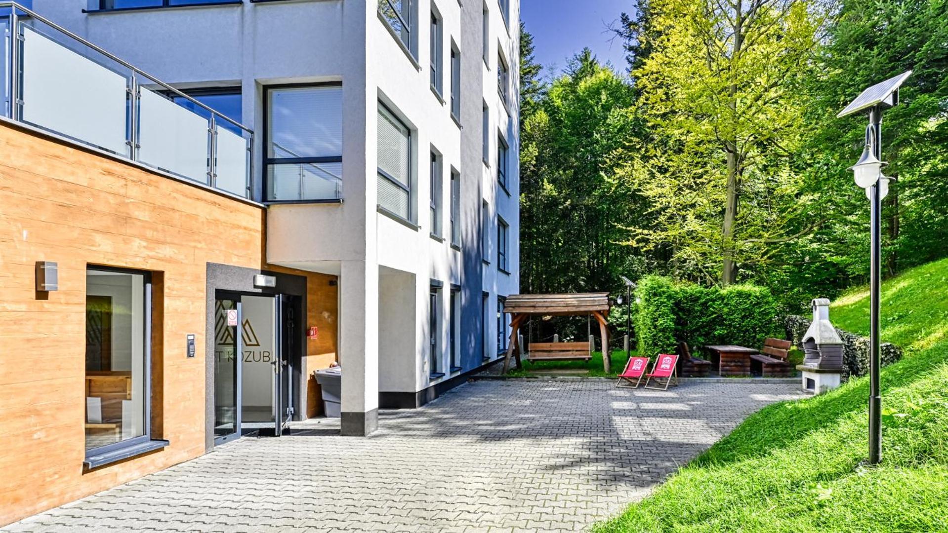Apartament Spa 40 Resort Kozubnik Blisko Szczyrk - 5D Apartamenty Porąbka Kültér fotó